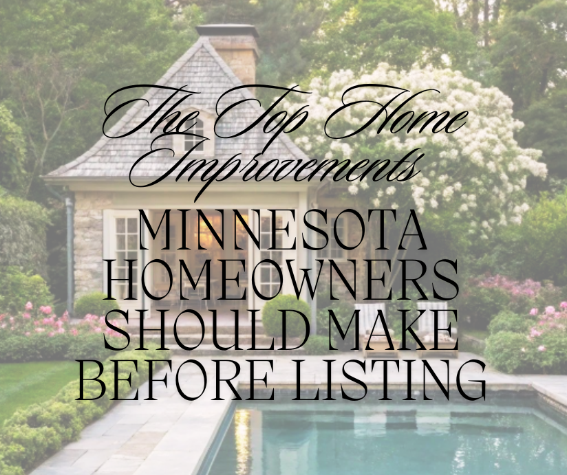 The Top Home Improvements Minnesota Homeowners Should Make Before Listing header image.