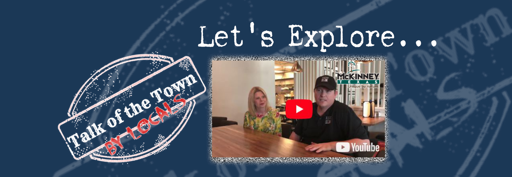 Talk of The Town: 11|17, McKinney header image.