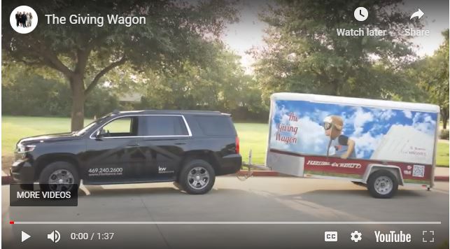 Big Announcement!: The Giving Wagon header image.