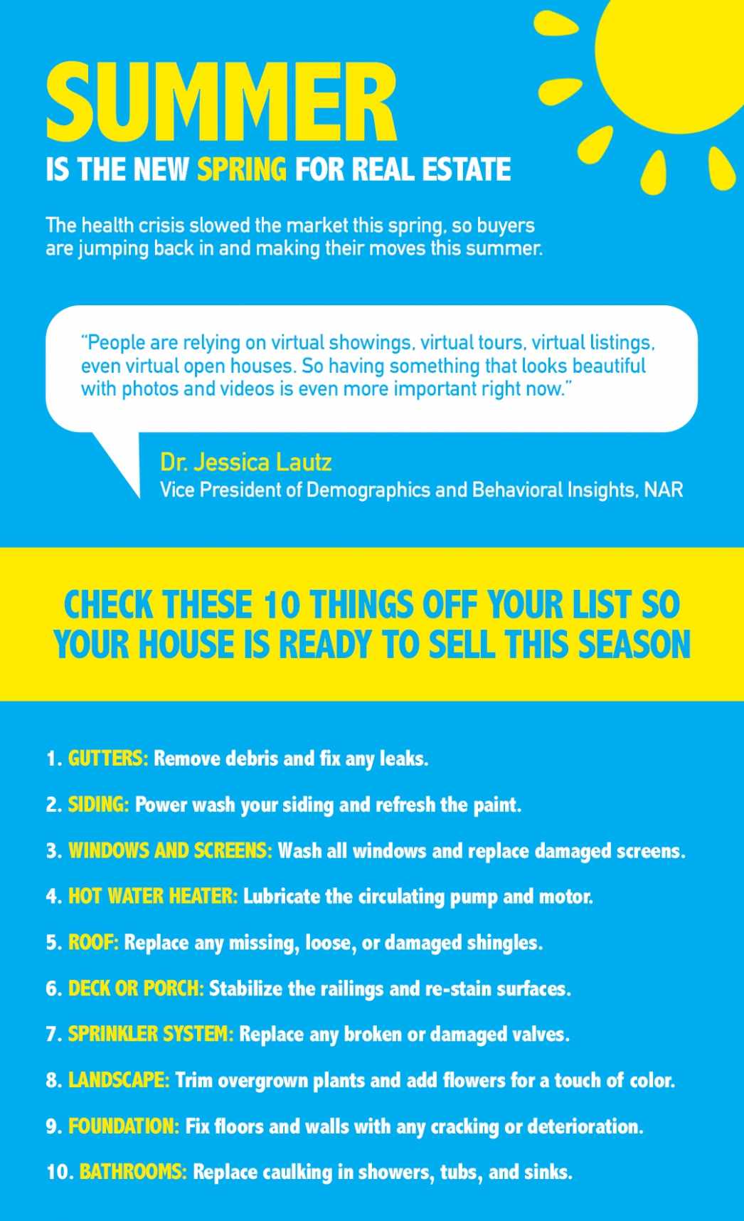 Summer is the New Spring for Real Estate [INFOGRAPHIC] header image.