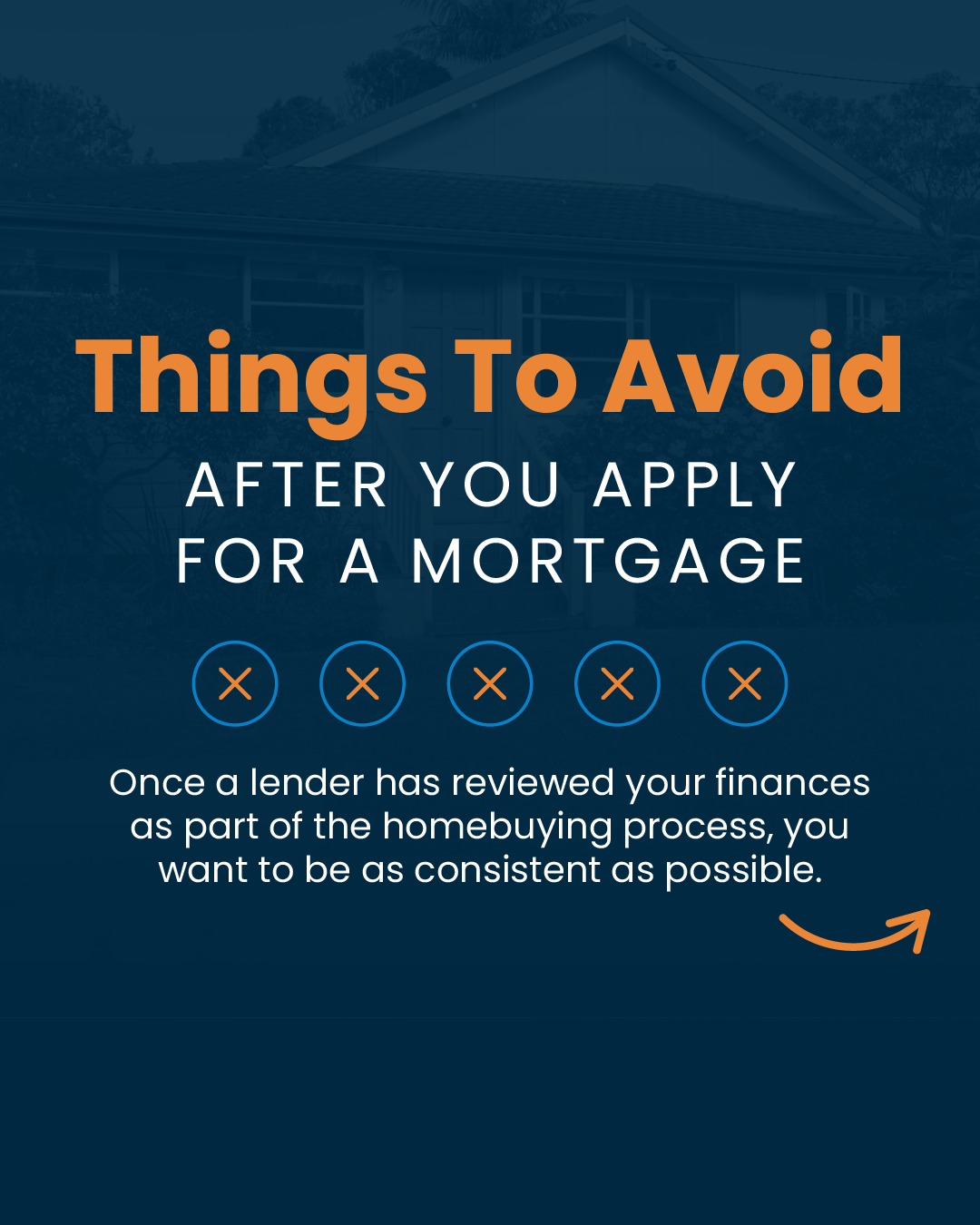 Things To Avoid After You Apply for a Mortgage header image.