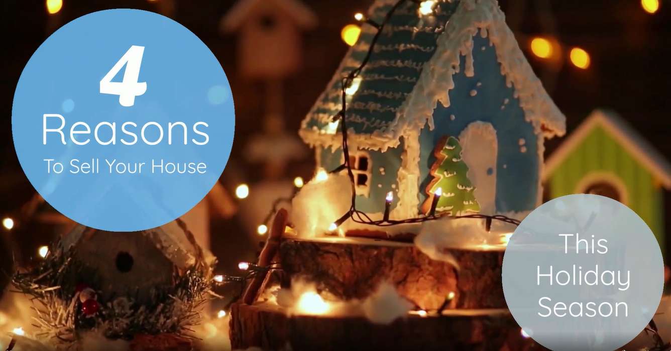 {VIDEO} 4 Reasons To Sell Your House This Holiday Season header image.