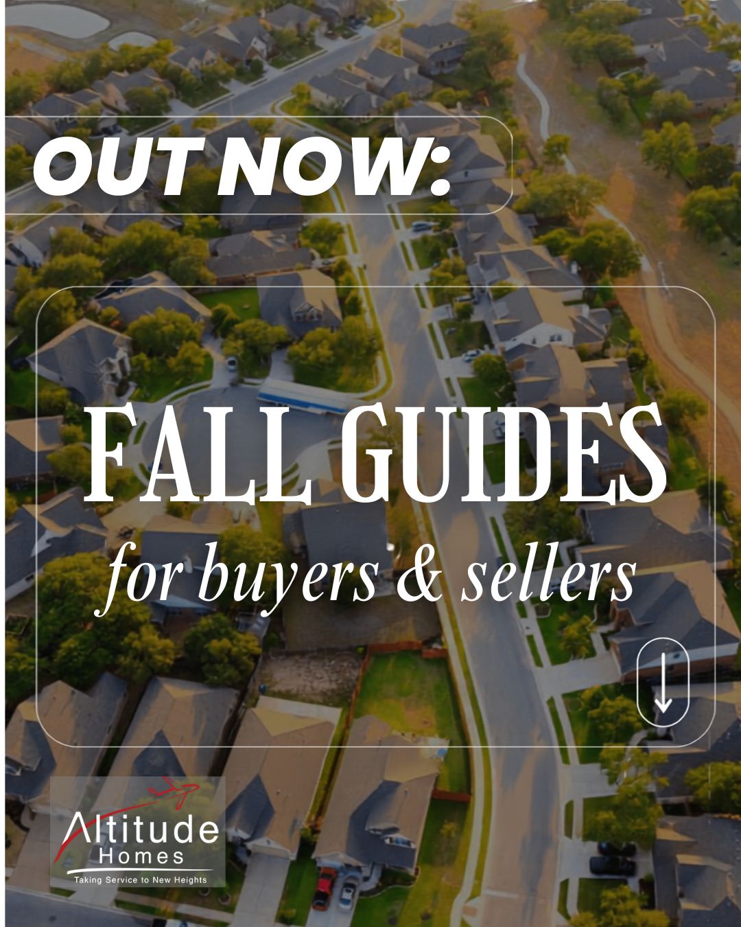 Promotional graphic featuring Fall Buyer and Seller Guides cover for the 2026 real estate market update.