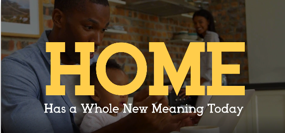 { VIDEO }Home Has a Whole New Meaning Today header image.