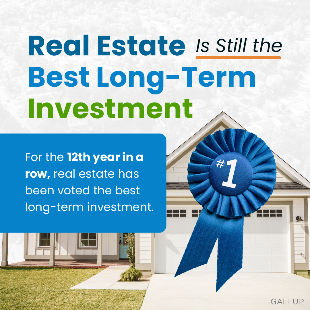 Real Estate Is Still the Best Long-Term Investment [INFOGRAPHIC] header image.