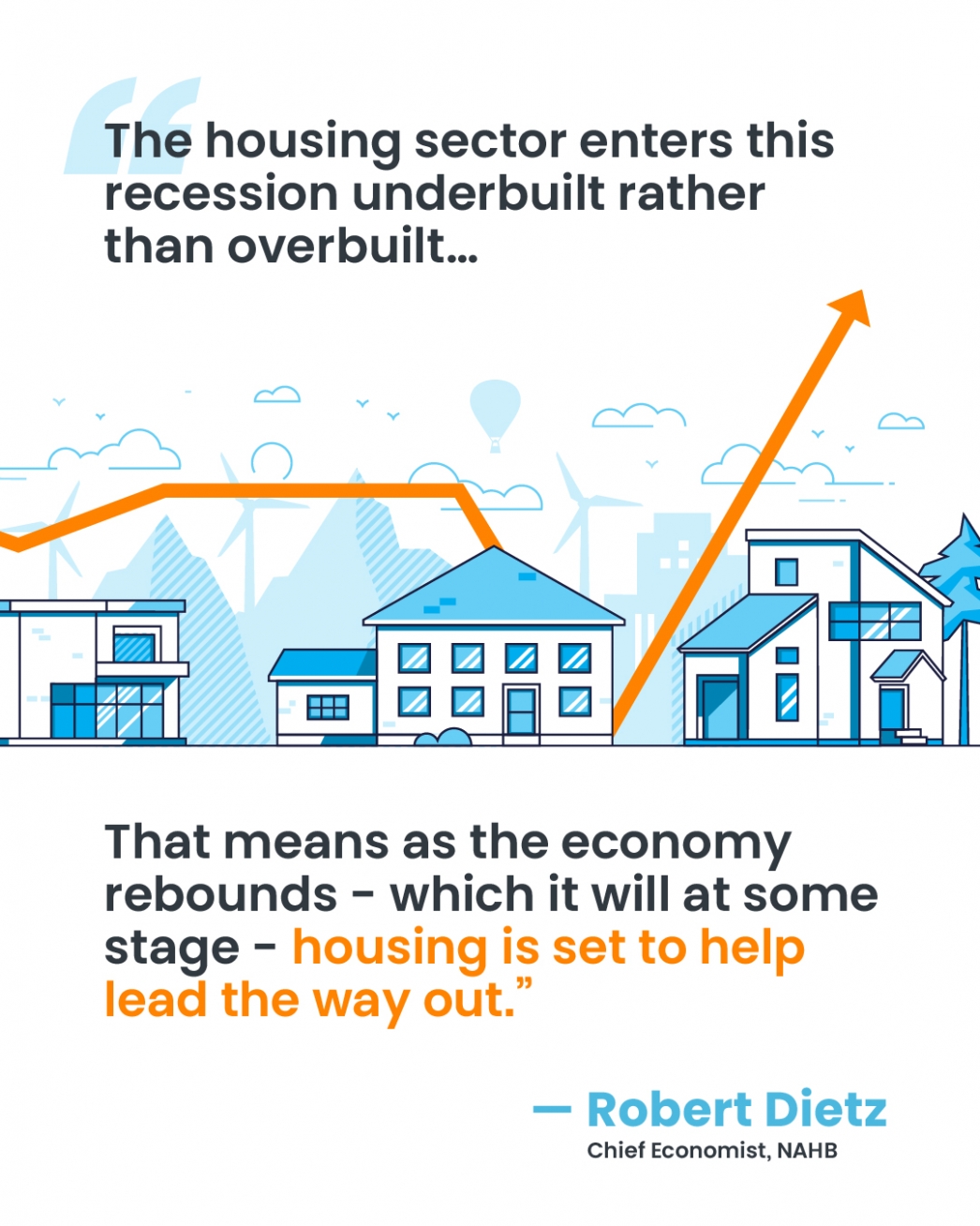 The Housing Market Is Positioned to Help the Economy Recover [INFOGRAPHIC] header image.