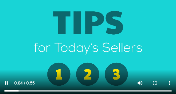 {VIDEO} Tips for Today's Sellers header image.