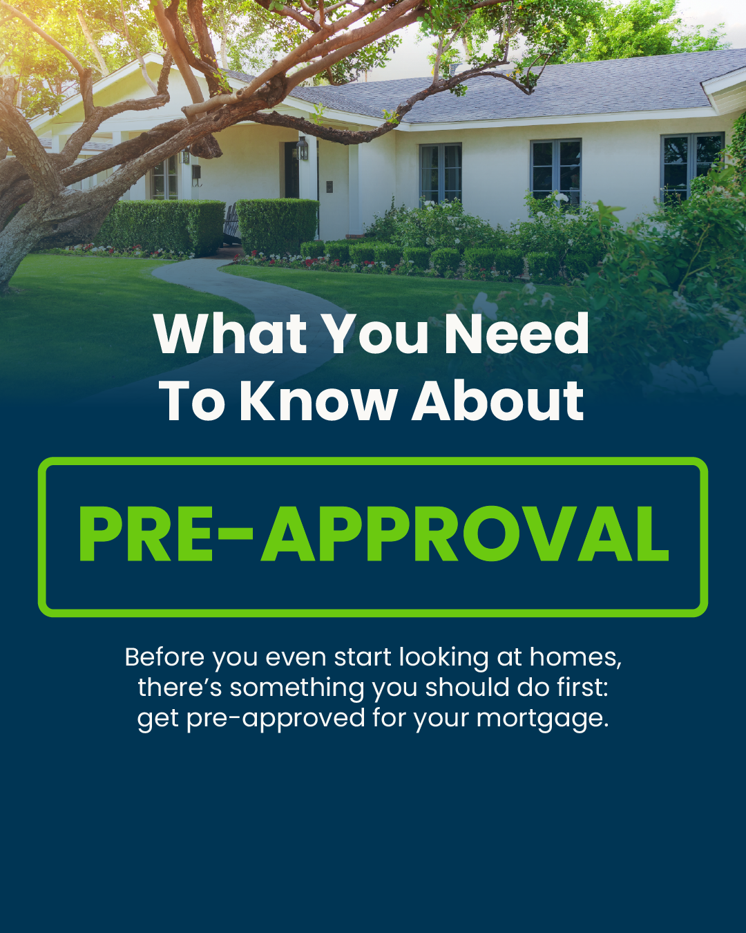 What You Need To Know About Pre-Approval header image.