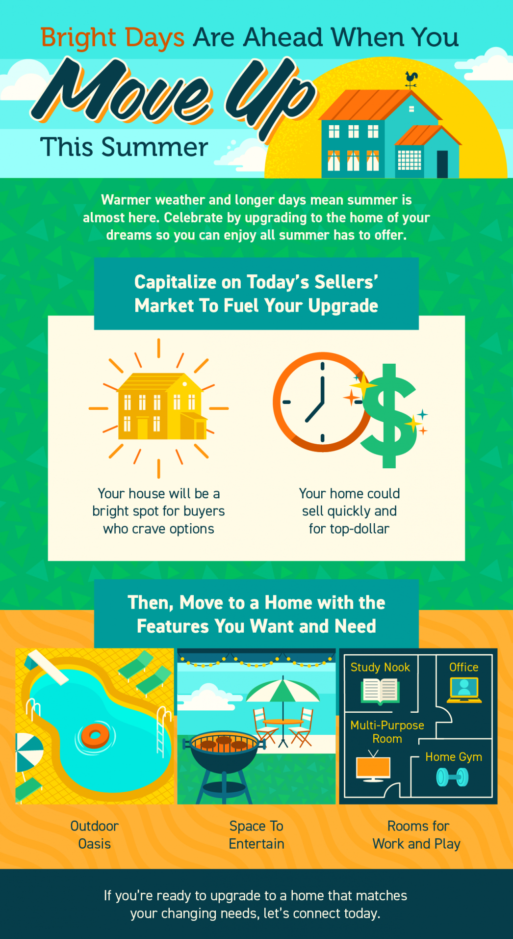 Bright Days Are Ahead When You Move Up This Summer [INFOGRAPHIC] header image.