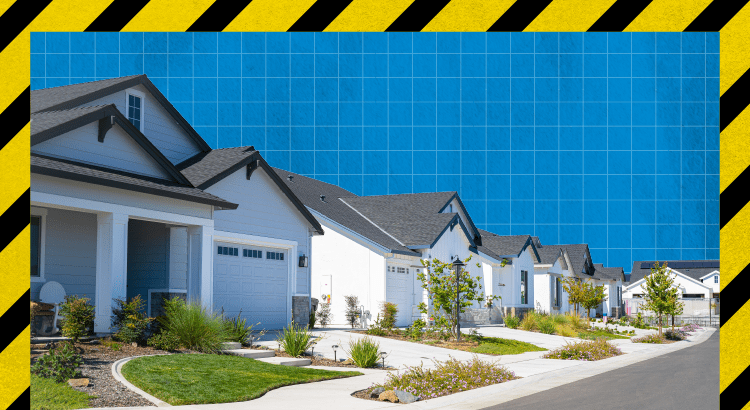 Builders Are Building Smaller Homes [INFOGRAPHIC] header image.