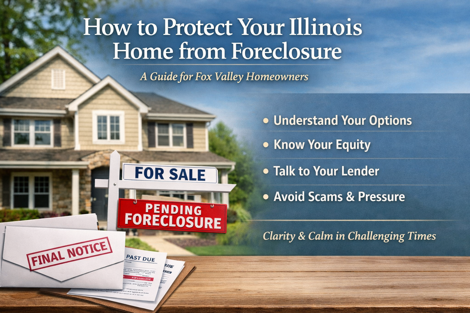 How to Protect Your Illinois Home From Foreclosure header image.
