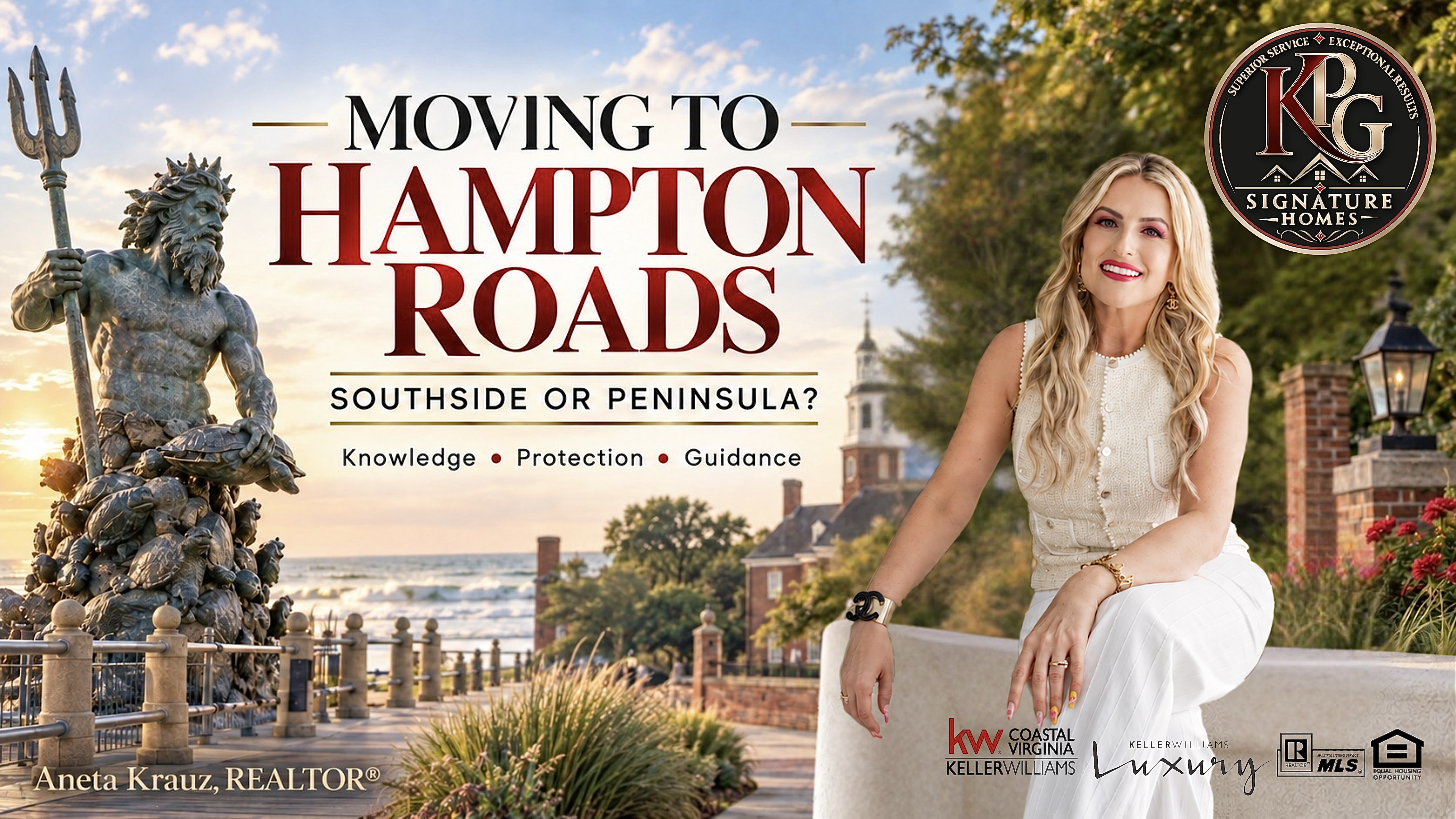 The Ultimate Guide to Moving to Hampton Roads, Virginia. header image.