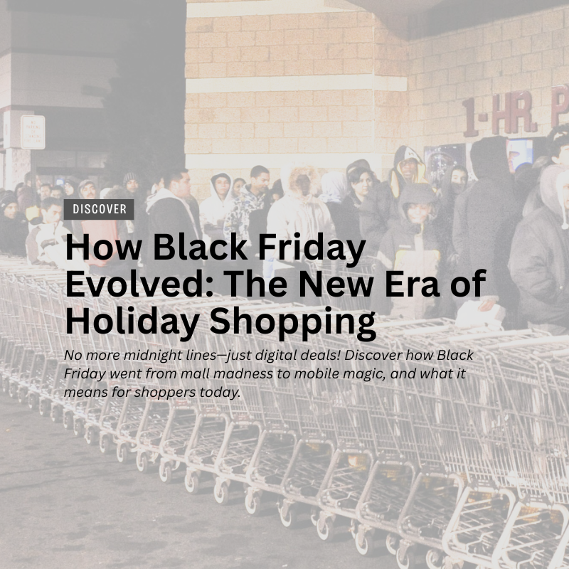 How Black Friday Evolved: The New Era of Holiday Shopping header image.