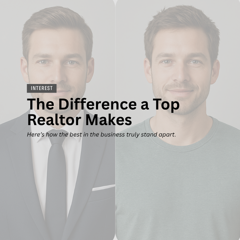 The Difference a Top Realtor Makes header image.