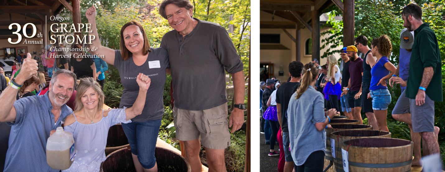 Exploring Salem Oregon: 30th Annual Oregon Grape Stomp Championship & Harvest Celebration header image.