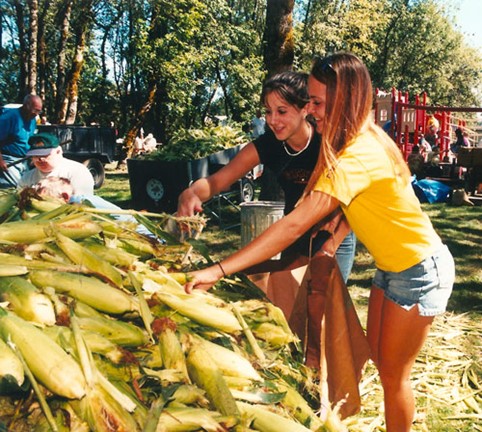 Exploring Salem Oregon: Aumsville Corn Festival header image.