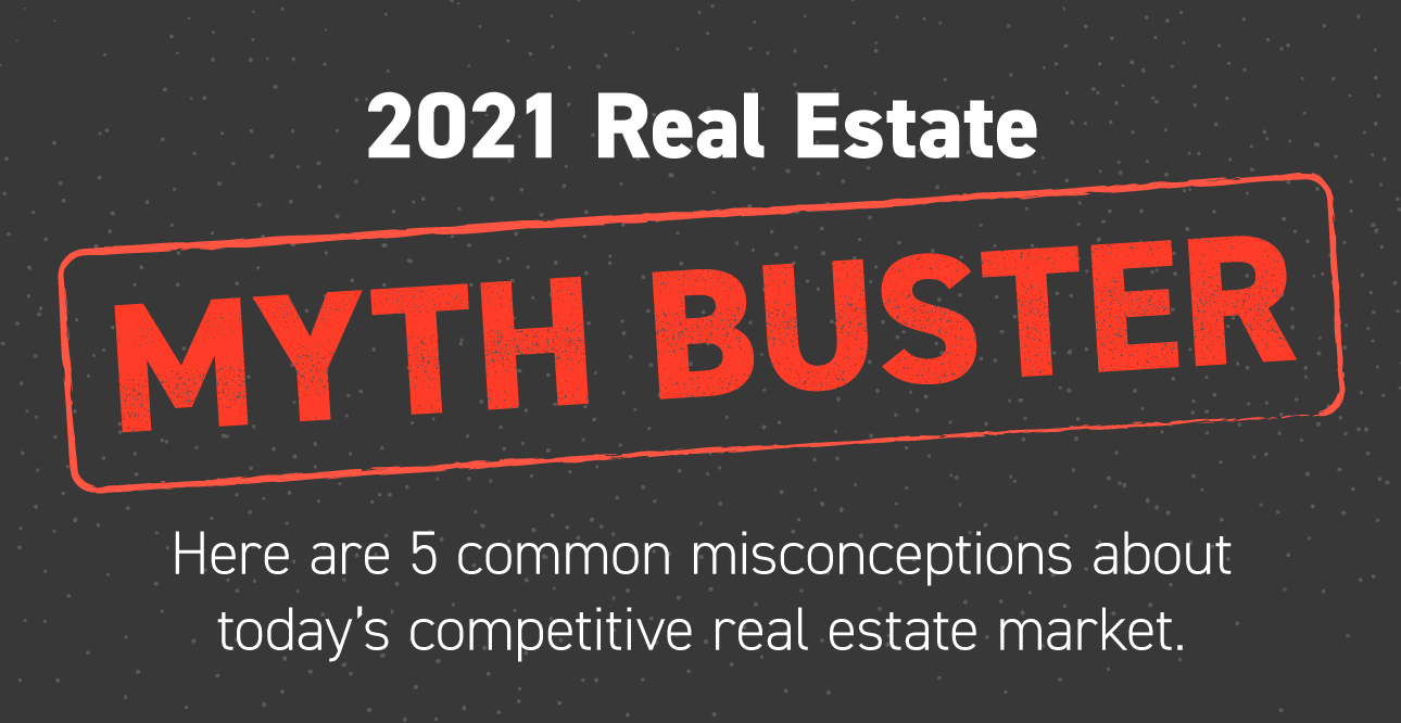 2021 Real Estate Myth Buster header image.