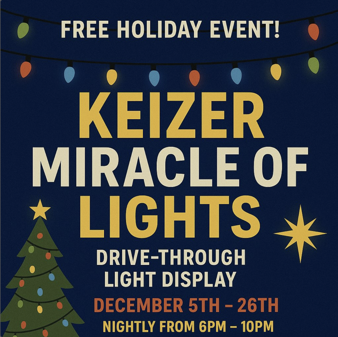 Exploring Salem Oregon: Keizer Miracle of Lights header image.