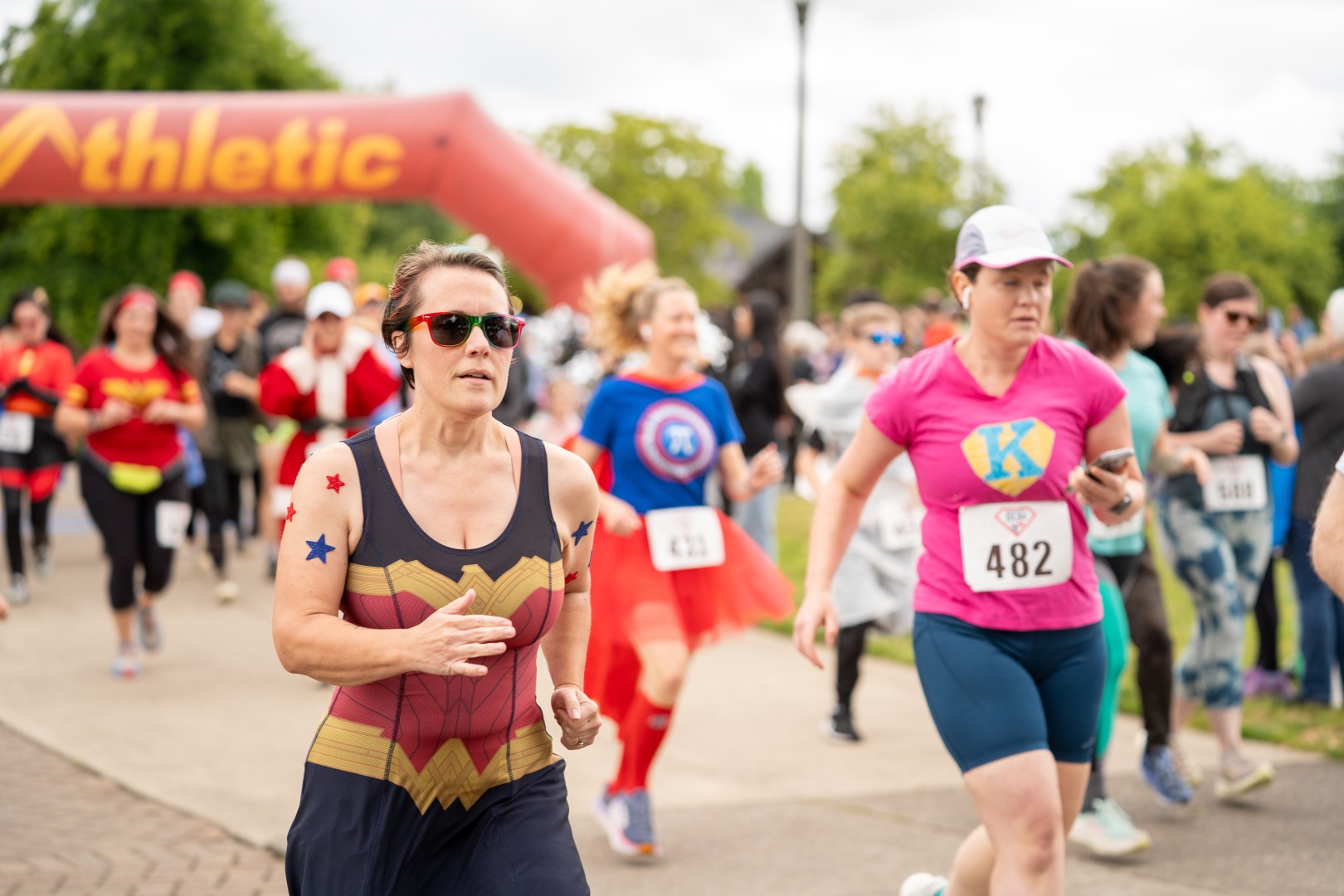 Exploring Salem Oregon: Superhero Run header image.