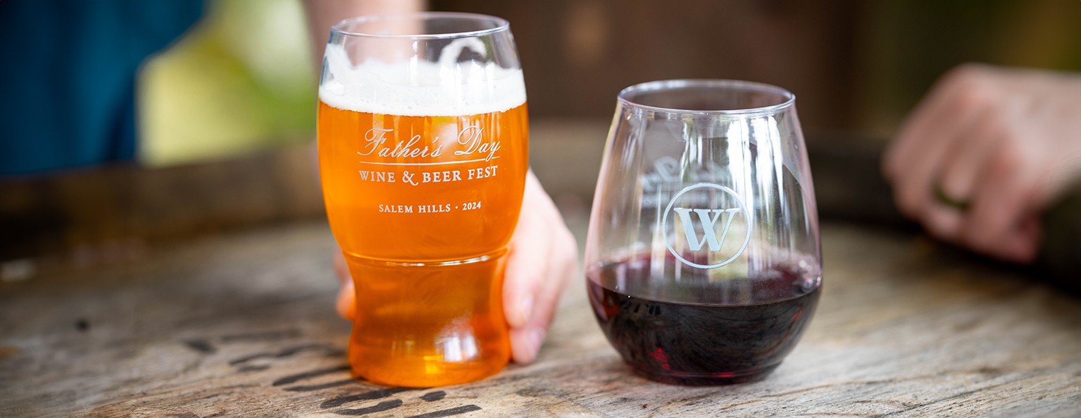 Exploring Salem Oregon: Father's Day Wine & Beer Festival at Willamette Valley Vineyards header image.