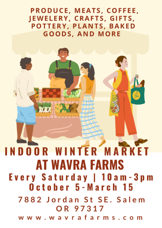 Exploring Salem Oregon: Indoor Winter Market header image.