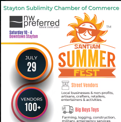 Exploring Salem Oregon: 28th Annual Santiam SummerFest TM header image.