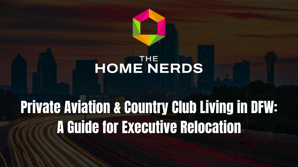 Private Aviation & Country Club Living in DFW: A Guide for Executive Relocation