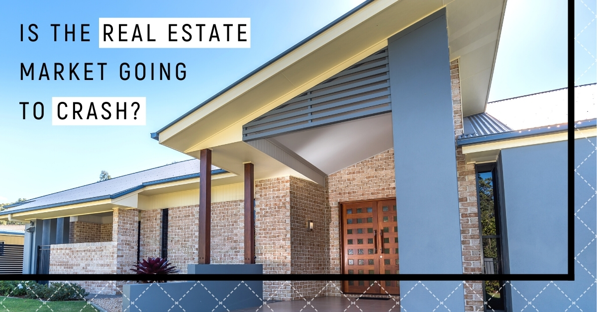 Is The Real Estate Market Going To Crash? header image.