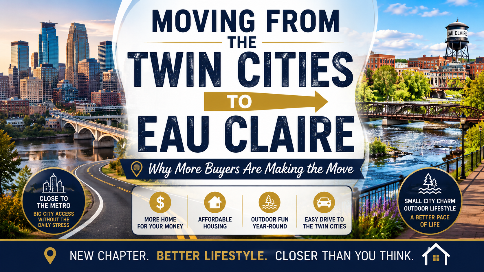 Moving to Eau Claire from the Twin Cities 