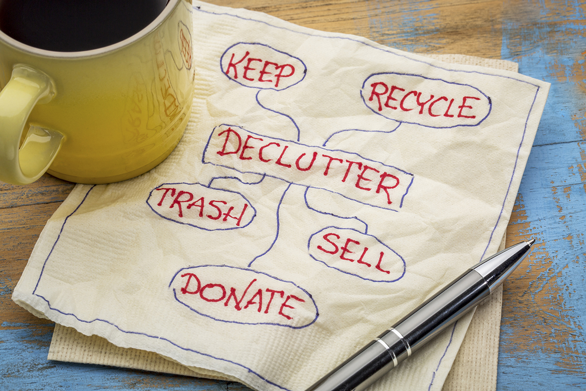 Take the 7-Day Declutter Challenge header image.