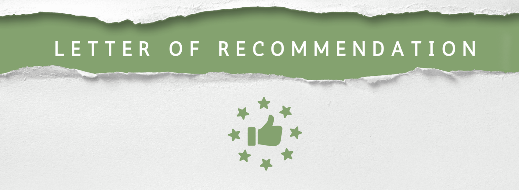 Letter of Recommendation - Sunshine Hatto header image.