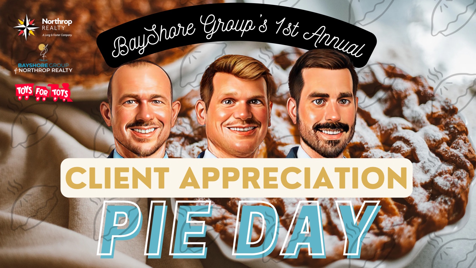 1st Annual Client Appreciation Pie Day header image.