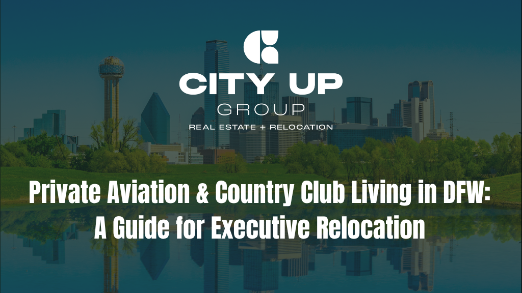 Private Aviation & Country Club Living in DFW: A Guide for Executive Relocation