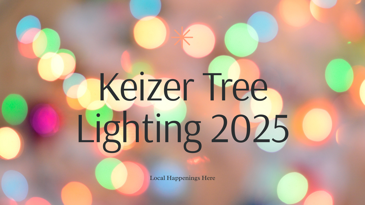 Keizer Holiday Tree Lighting 2025: A Local Guide to This Classic December Night header image.
