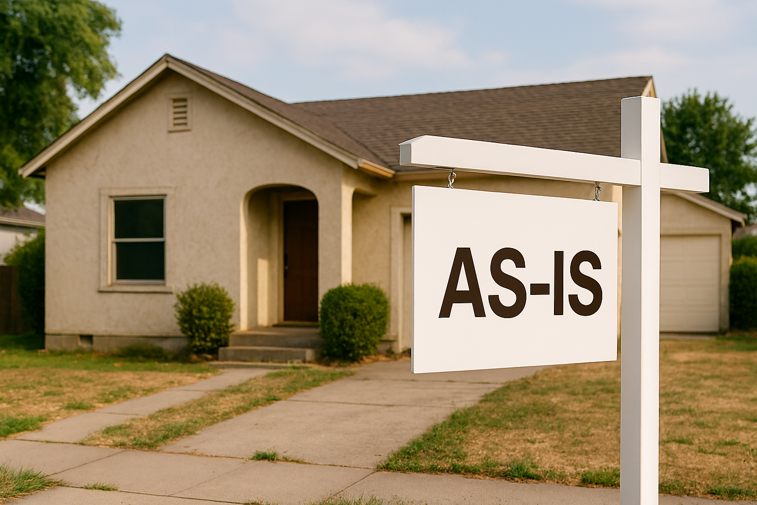 Can You Sell a Home As-Is in Orange County? What Sellers Need to Know header image.