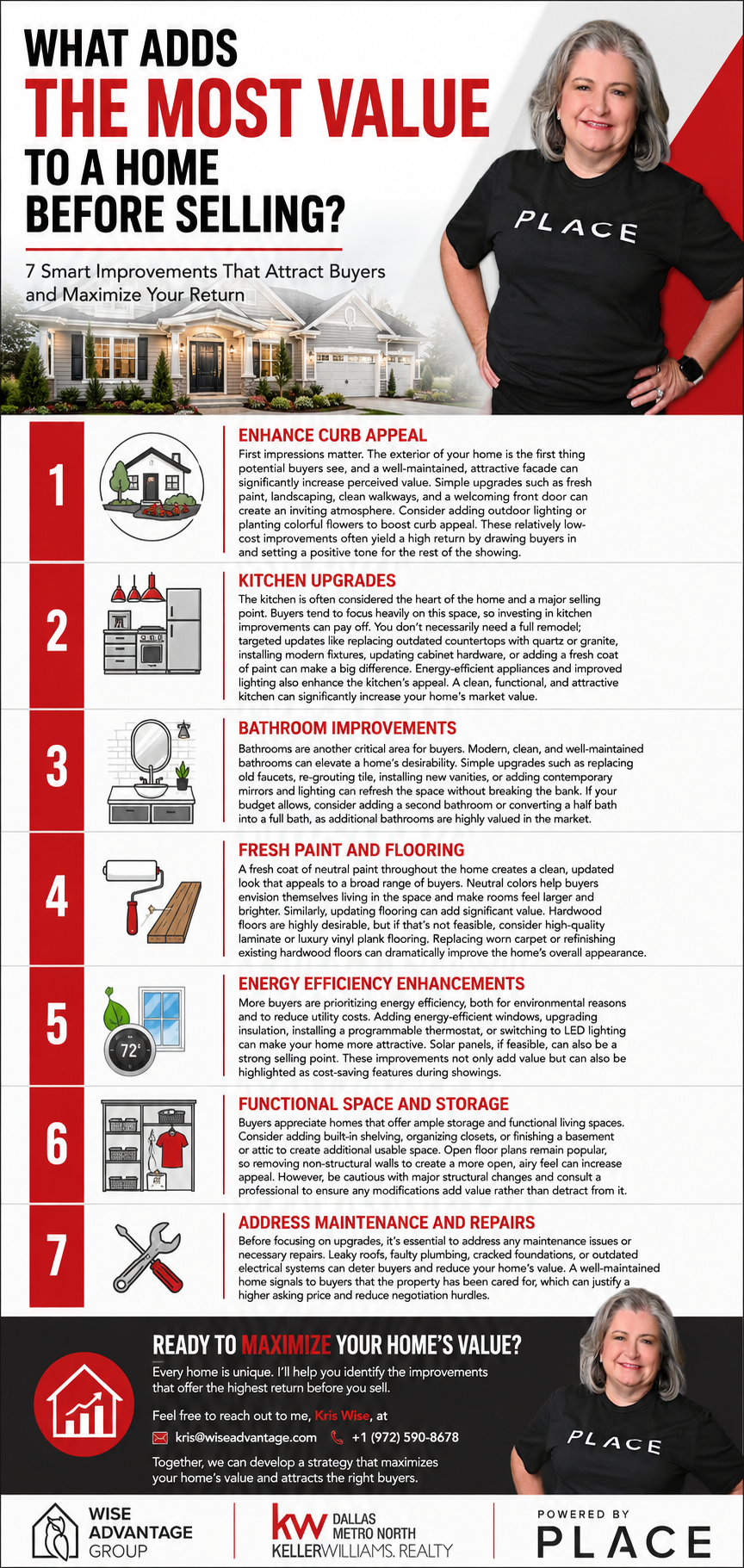 What Adds the Most Value to a Home Before Selling?