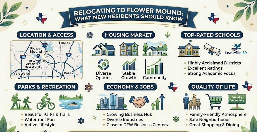 Relocating to Flower Mound: What New Residents Should Know header image.
