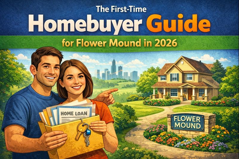 The First-Time Homebuyer Guide for Flower Mound in 2026 header image.