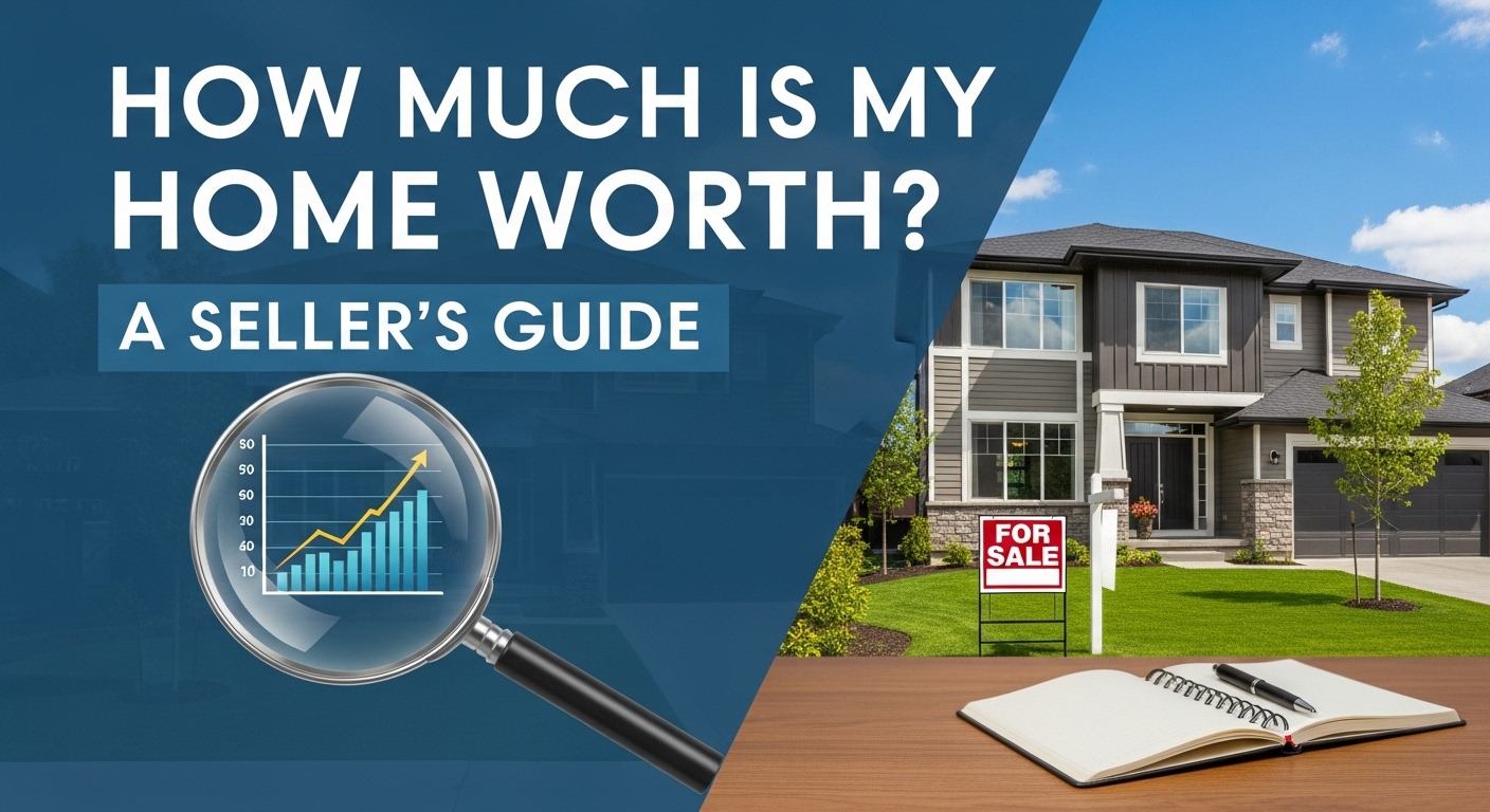How Much Is My Home Worth? A Seller’s Guide header image.