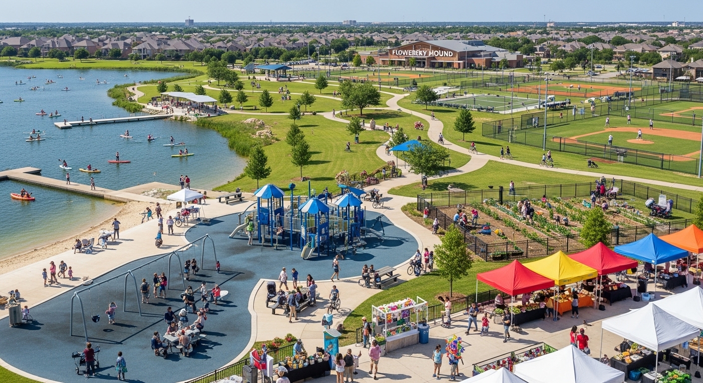Beyond Real Estate: Family-Friendly Activities and Events in Greater Flower Mound header image.