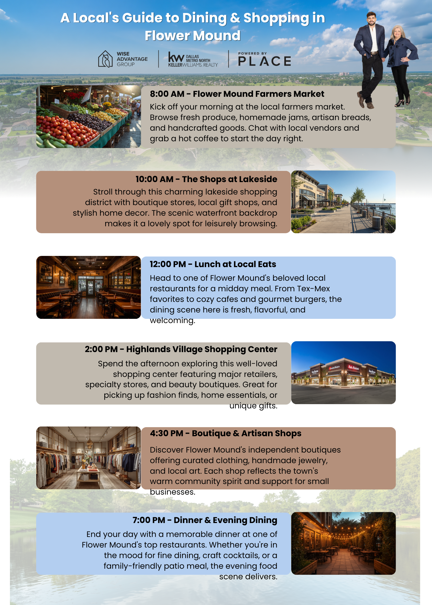 A Local’s Guide to Dining and Shopping in Flower Mound