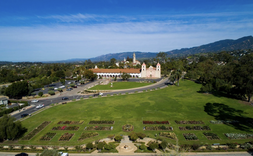 Mission Santa Barbara header image.