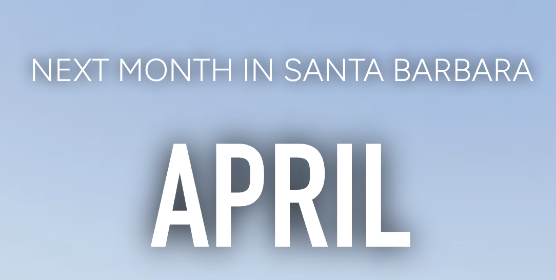 April Events in Santa Barbara header image.