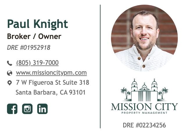 Santa Barbara's New 'Mansion Tax' Hits $3M+ Properties - What You Need to Know by Paul Knight, Mission City Property Management header image.