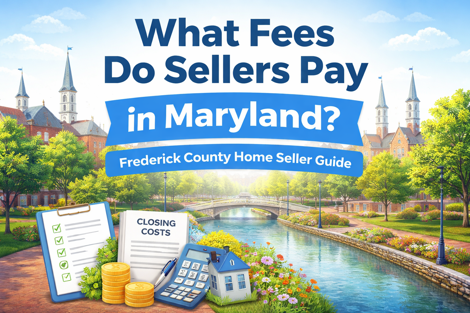 What Fees Do Sellers Pay In Maryland? header image.