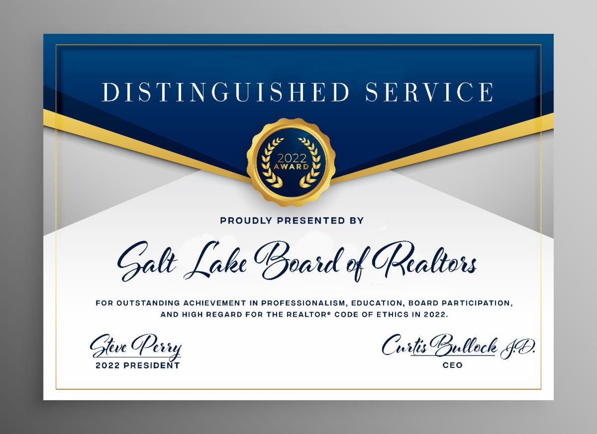 Distinguished Service Award 2022 header image.