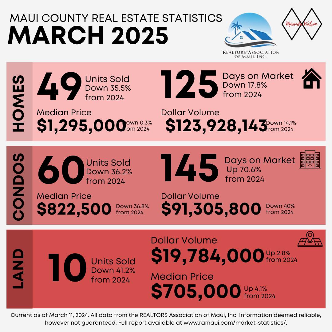 March 2025 Monthly Statistics header image.