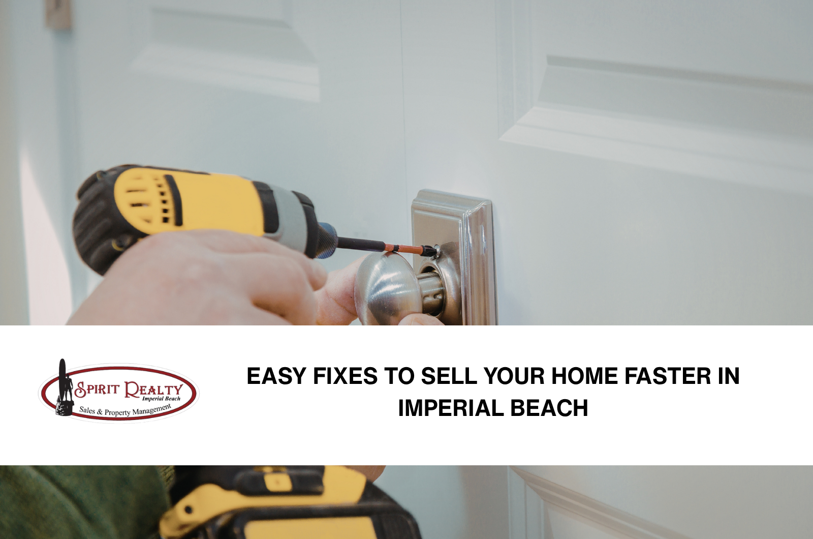 Easy Fixes to Sell Your Home Faster in Imperial Beach header image.