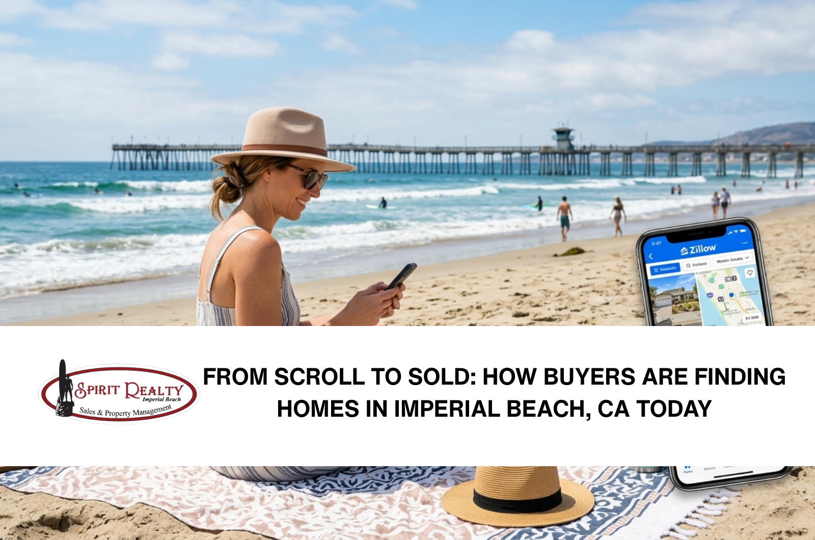From Scroll to Sold: How Buyers Are Finding Homes in Imperial Beach, CA Today header image.