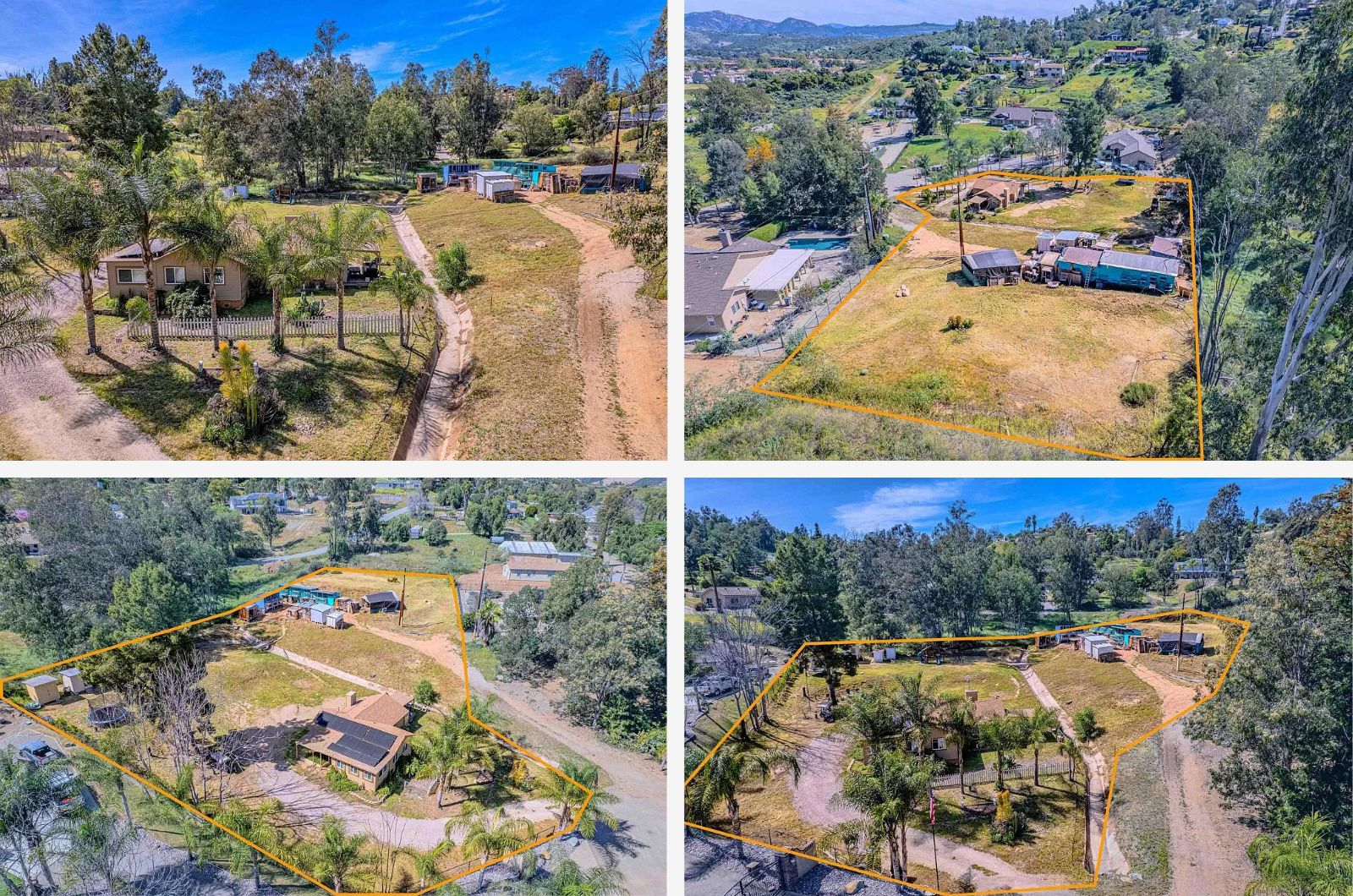 1.22 acre property in Eucalyptus Hills with development potential
